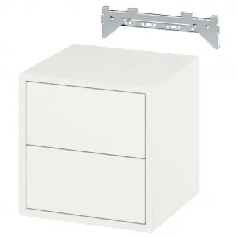 IKEA EKET Corp suspendat cu 2 sertare, alb, 35x35x35 cm