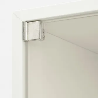 IKEA EKET Corp suspendat+usa de sticla, alb, 35x35x35 cm