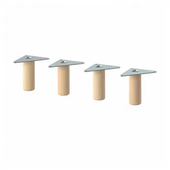 IKEA EKET Picior, lemn, 10 cm