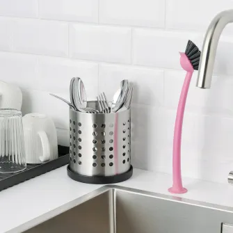 IKEA EKIPERA Tava suport tacamuri, negru