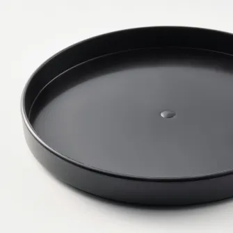 IKEA EKIPERA Tava suport tacamuri, negru