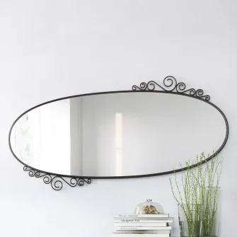 IKEA EKNE Oglinda, oval, 70x150 cm