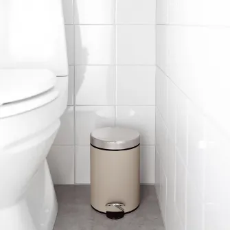 IKEA EKOLN Cos gunoi, bej, 3 l