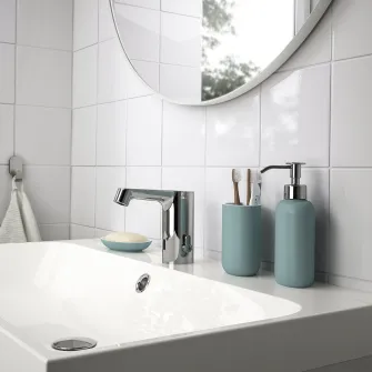 IKEA EKOLN Savoniera, gri-turcoaz deschis