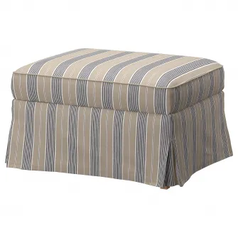 IKEA EKTORP Husa taburet, Karlshov bej/multicolor