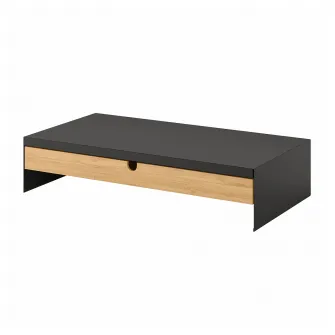 IKEA ELLOVEN Suport monitor cu sertar, antracit
