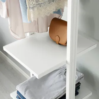 IKEA ELVARLI Consola, alb, 51 cm