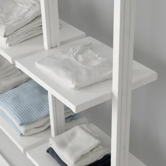 IKEA ELVARLI Polita, alb, 40x36 cm