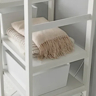 IKEA ELVARLI Polita, alb, 40x36 cm