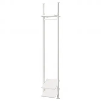 IKEA ELVARLI Combinatie dulap, alb, 52x36x222-350 cm