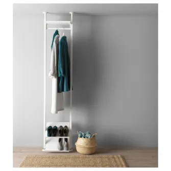 IKEA ELVARLI Combinatie dulap, alb, 52x36x222-350 cm