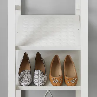 IKEA ELVARLI Polita pantofi, alb, 40x36 cm