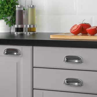 IKEA ENERYDA Maner capac, cromat, 89 mm