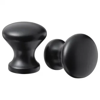 IKEA ENERYDA Maner, negru, 20 mm