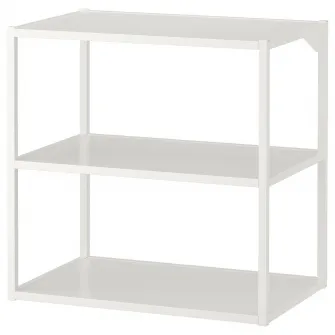 IKEA ENHET Corp baza cu polite, alb, 60x40x60 cm