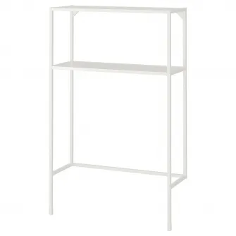 IKEA ENHET Cadru cu polite masina de spalat, alb, 80x30x129 cm