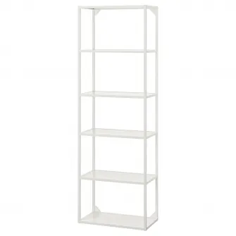 IKEA ENHET Cadru inalt cu polite, alb, 60x30x180 cm