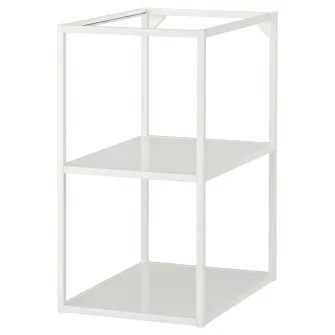 IKEA ENHET Corp baza cu polite, alb, 40x60x75 cm