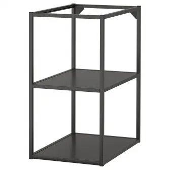 IKEA ENHET Corp baza cu polite, antracit, 40x60x75 cm