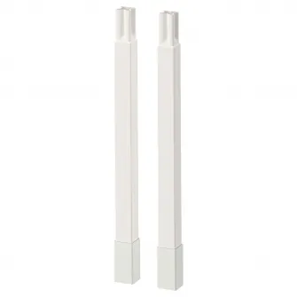 IKEA ENHET Picioare pentru cadru, alb, 23.5 cm