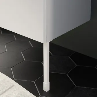 IKEA ENHET Picioare pentru corp, alb, 23.5 cm