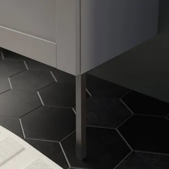 IKEA ENHET Picioare pentru corp, antracit, 23.5 cm