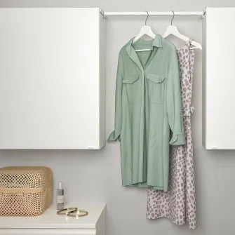 IKEA ENHET Sina extensibila, alb, 60-100 cm