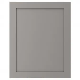 IKEA ENHET Usa, gri cadru, 60x75 cm
