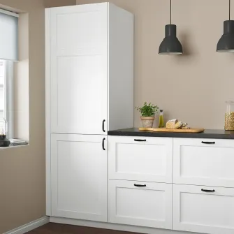 IKEA ENKÖPING Usa, alb aspect lemn, 60x200 cm
