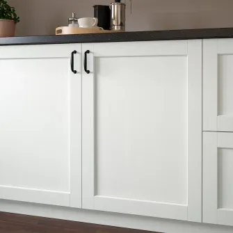 IKEA ENKÖPING Usa, alb aspect lemn, 60x200 cm