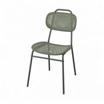 IKEA ENSHOLM Scaun, verde exterior