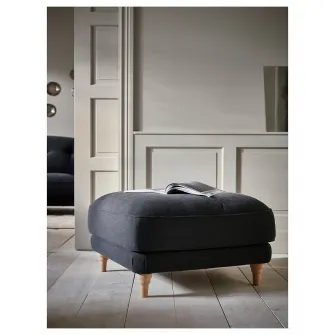 IKEA ESSEBODA Taburet, Knäbäck/antracit mesteacan