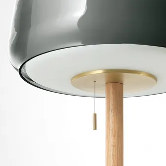 IKEA EVEDAL Lampadar, marmura/gri