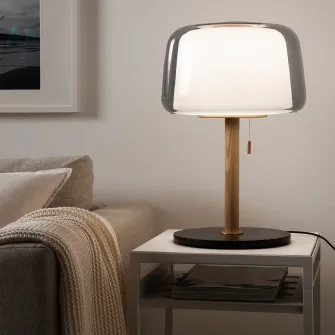 IKEA EVEDAL Veioza, marmura/gri