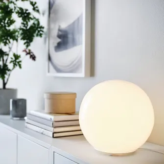 IKEA FADO Veioza, alb, 25 cm