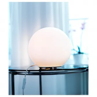 IKEA FADO Veioza, alb, 25 cm