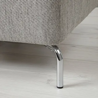 IKEA FAMMARP Taburet cu depozitare, metal/Viarp bej/maro