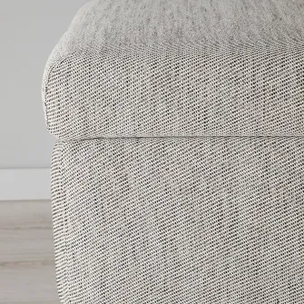 IKEA FAMMARP Taburet cu depozitare, metal/Viarp bej/maro