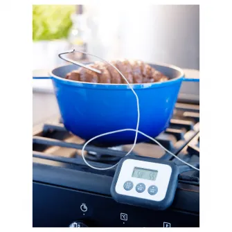 IKEA FANTAST Termometru/cronometru carne, digital negru