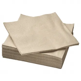 IKEA FANTASTISK Servetel hartie, bej, 40x40 cm