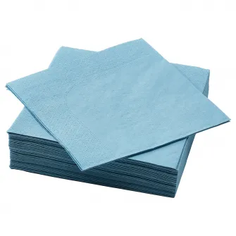 IKEA FANTASTISK Servetel hartie, gri-albastru, 40x40 cm