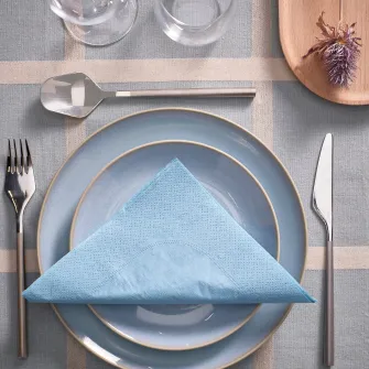 IKEA FANTASTISK Servetel hartie, gri-albastru, 40x40 cm