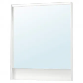 IKEA FAXÄLVEN Oglinda cu iluminat integrat, 80x95 cm