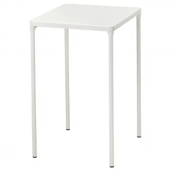 IKEA FEJAN Masa exterior, alb, 50x44 cm