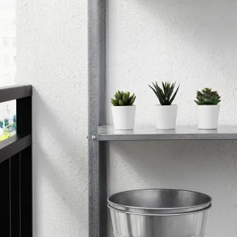 IKEA FEJKA Planta artificiala in ghiveci, interior/exterior Succulent, 6 cm 3 buc.