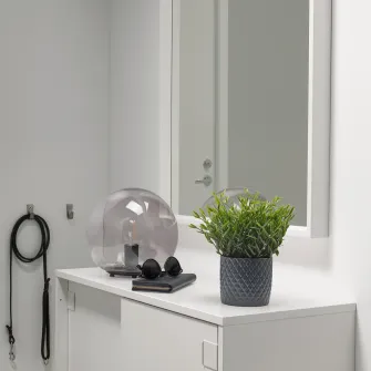 IKEA FEJKA Planta artificiala, interior/exterior bambus, 9 cm