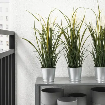 IKEA FEJKA Planta artificiala, interior/exterior decoratiune/iarba, 9 cm