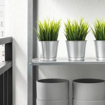 IKEA FEJKA Planta artificiala, interior/exterior iarba, 9 cm