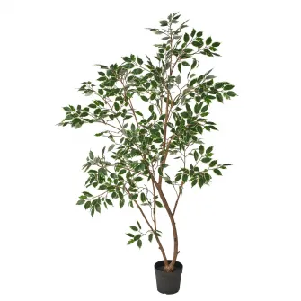 IKEA FEJKA Planta artificiala, interior/exterior/Ficus Benjamina, 23 cm