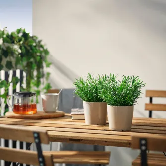IKEA FEJKA Planta artificiala, interior/exterior/Rozmarin, 9 cm